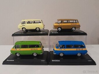 model ŠKODA 1203 (1974) 1:43/ABREX-TAXI BRNO-SPOJE