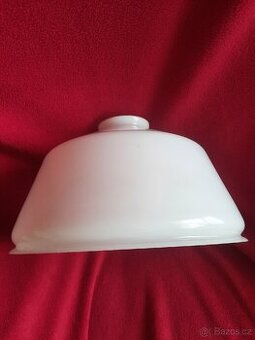 Art Deco skleněné stínidlo průměr 30cm