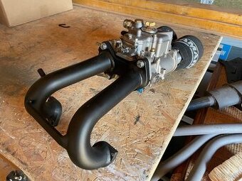 Weber/fajs 40 +sací potrubí skoda 100-130