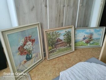 3 x obraz - od J.Pokorného viz.foto