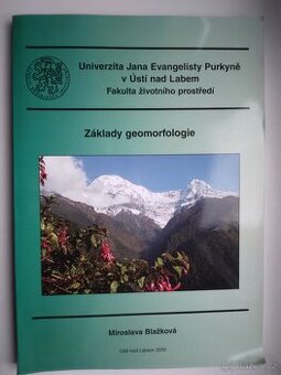 Základy geomorfologie, 2010