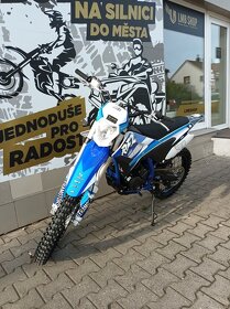 Pitbike THUNDER 250cc 21/18 modrá, možnost splátek.