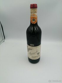 archivní víno barolo 1971