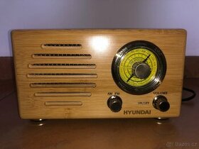 Bambusové radio Hyundai - 1
