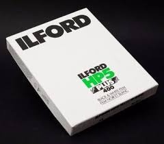 Ilford HP-5 planfilmy 13x18-balení 25 listů velkoformát