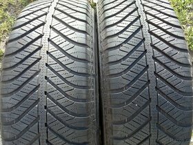 2 celoroční pneumatiky Goodyear 215/60/17 - 1