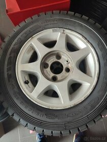 disky ford motorsport a nové gumy šotolina 175/70 R 13