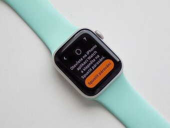Apple Watch SE (2022) 40mm GPS Bílé - ZÁRUKA - SUPER STAV