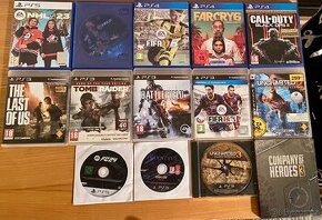 PC, PSP, PS2, PS3, PS4, PS5 + ovladač PS4 + nabíjecí stanice
