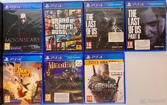 PSP, PS3, PS4, PS5 + nabíjecí stanice