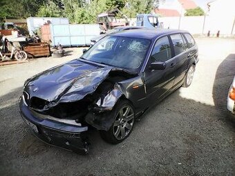 BMW 330D Combi 3.0D-135kW, vozidlo havar, bez TP