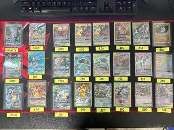 Pokemon karty - vzácné - 1