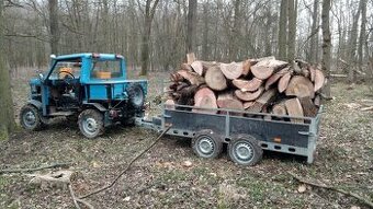 Traktor domácí výroby 4x4