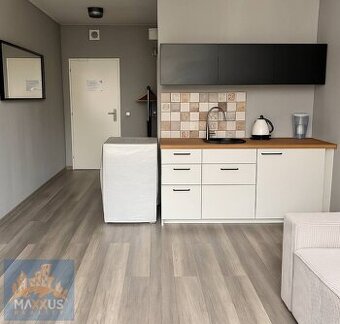 Pronájem pěkného částěčně zařízeného bytu 1+kk (25 m2), Prah
