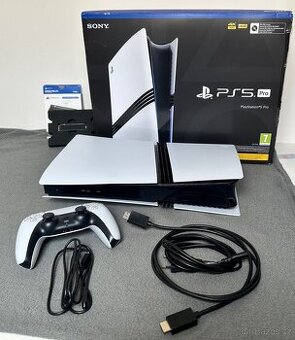 Playstation 5 PRO SE ZÁRUKOU + paměť 2TB