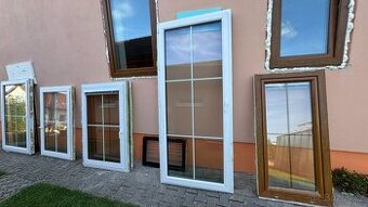 Prodám použitá plastová okna 6 ks + balkónové dveře