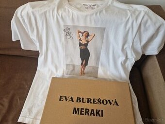 Eva Burešová merch a triko s podpisem