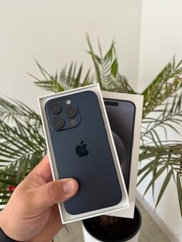 iPhone 15 Pro 128Gb Blue Titanium 88%. Zachovaly stav