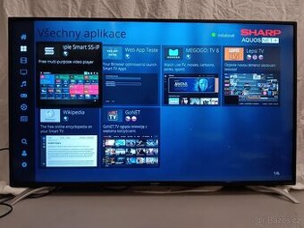 Sharp LC-43UI8652,109cm,Ultra HD-4K,DVB-T2,Smart+Wifi