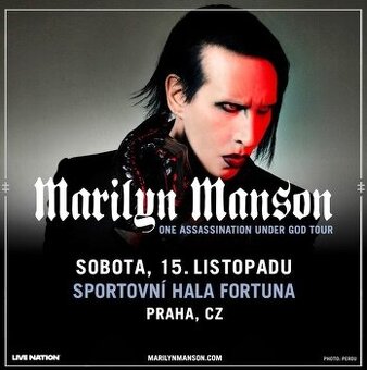 Marilyn Manson: Stani 15.11.2025 Praha