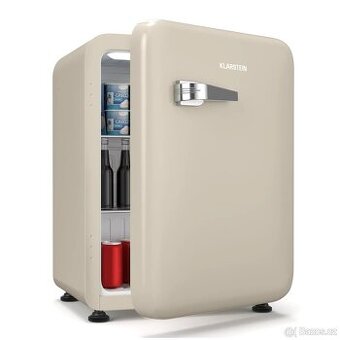 Klarstein Audrey 68 Creme míní lednice