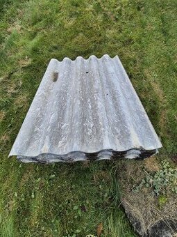 Vlnitý eternit za odvoz