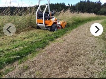 Profesionální mulčovač na přerostlou travu