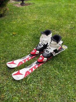 Dětské lyže 80 + lyžáky