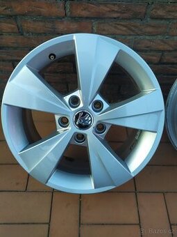 Alu kola 16 " orig Škoda 5x112 Octavia II,III, Superb