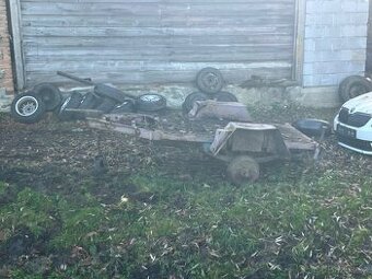 Dvoukolák za traktor - 1