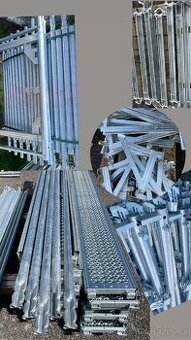 Rámové lešení, jednotlivé součásti, ihned k vyzvednuti