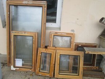 Prodám dřevěná okna Rekord dvojité zasklení nová