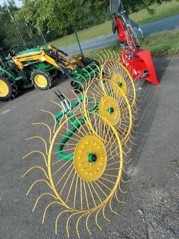 Paprskový obraceč, shrnovač sena