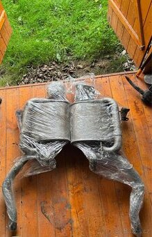 Tlumiče výfuků BMW X5 e53 s koncovkami