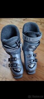 Dámské šedo stříbrné lyžařské boty ATOMIC