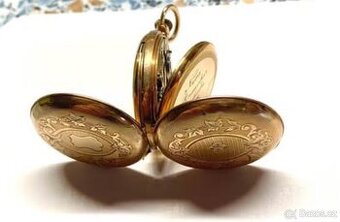 Hodinky - starožitnost - zlaté