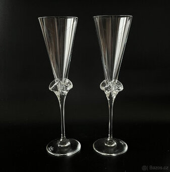 Rosenthal Carnival 2x sklenice na sekt 120ml M. Boehm