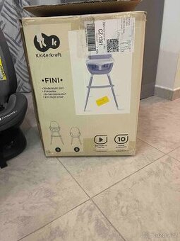 Prodám dětskou jídelní židličku Kinderkraft – ve velmi dobré