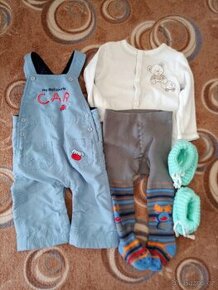 Podzimni/zimni set obleceni velikost 74 (6-9 mesicu)