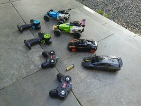 4 x rc auto na vysílačku