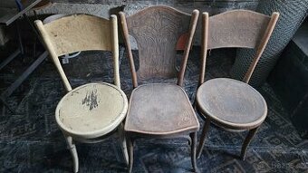 Starožitné židle Thonet / Jacob & Josef Kohn