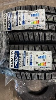 Nové zimní pneu 215/70/15 C odpočet DPH 215 70 R15C doklad