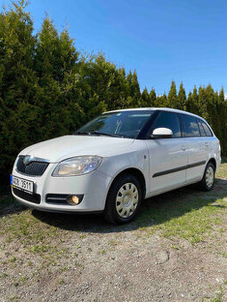 Škoda Fabia kombi II 1.2i 51kw rok 2009 STK 07/2027 původ ČR