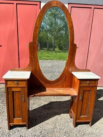 Toaletní stolek se zrcadlem - 1
