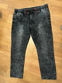 Pánské džíny , kalhoty „Jogger" XXL  v textu - 1