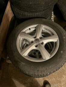 Prodam ALU kola origo  + pneu zimní na vw tiguan I