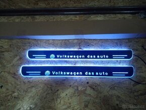 světelné led prahy vozy wolkswagen