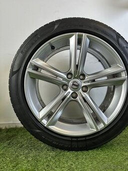 Alu kola 5x108 r18 s letnim pneu (vlv)