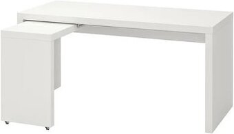 Psací stůl Malm - IKEA bílý