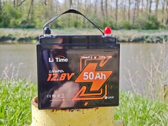 LiFePO4 baterie LiTime 12V 50Ah s BLUETOOTH